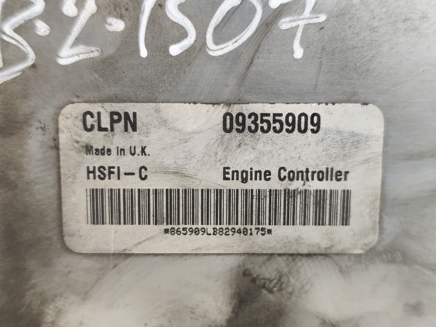 Engine control unit / ECU OPEL Astra G Caravan (F35_) Imagem-6