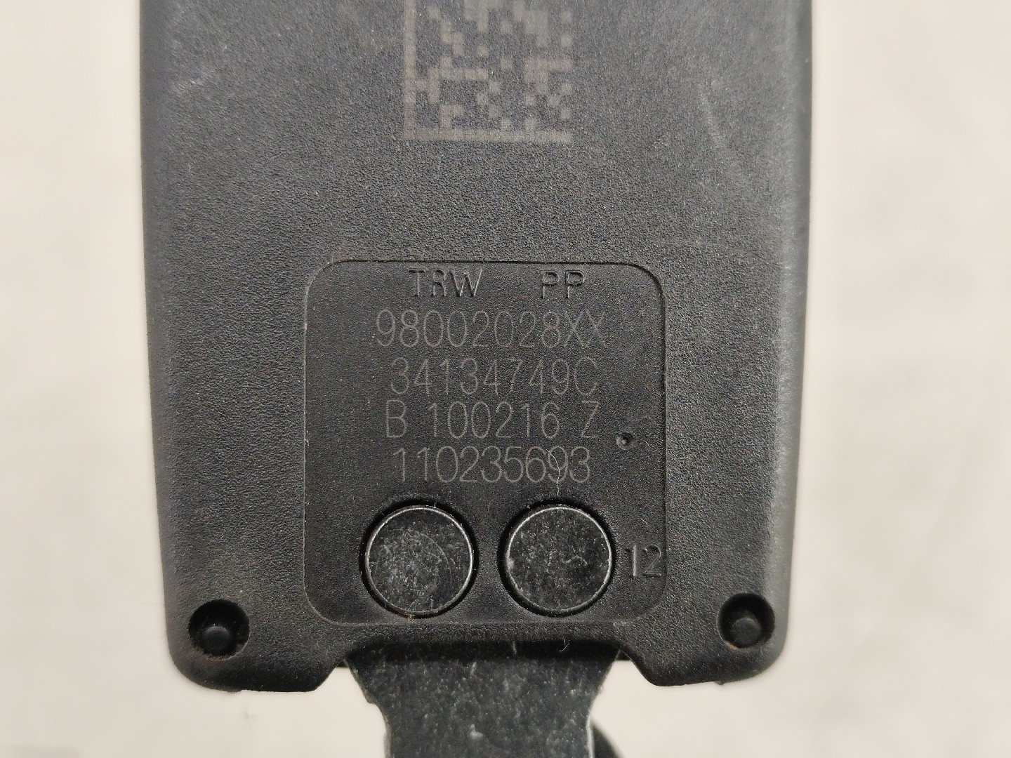 Fibbia cintura posteriore sinistra PEUGEOT 308 SW II Imagem-4