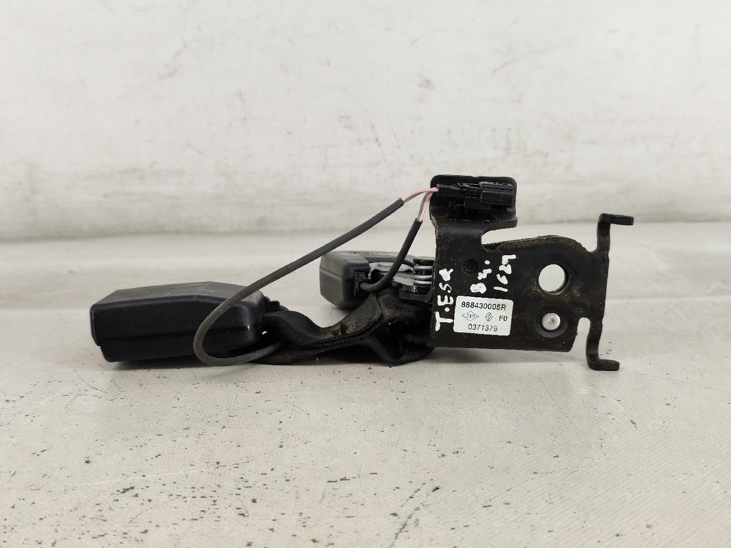 Fibbia cintura posteriore sinistra RENAULT Megane III Coupé (DZ0/1_) Imagem-2