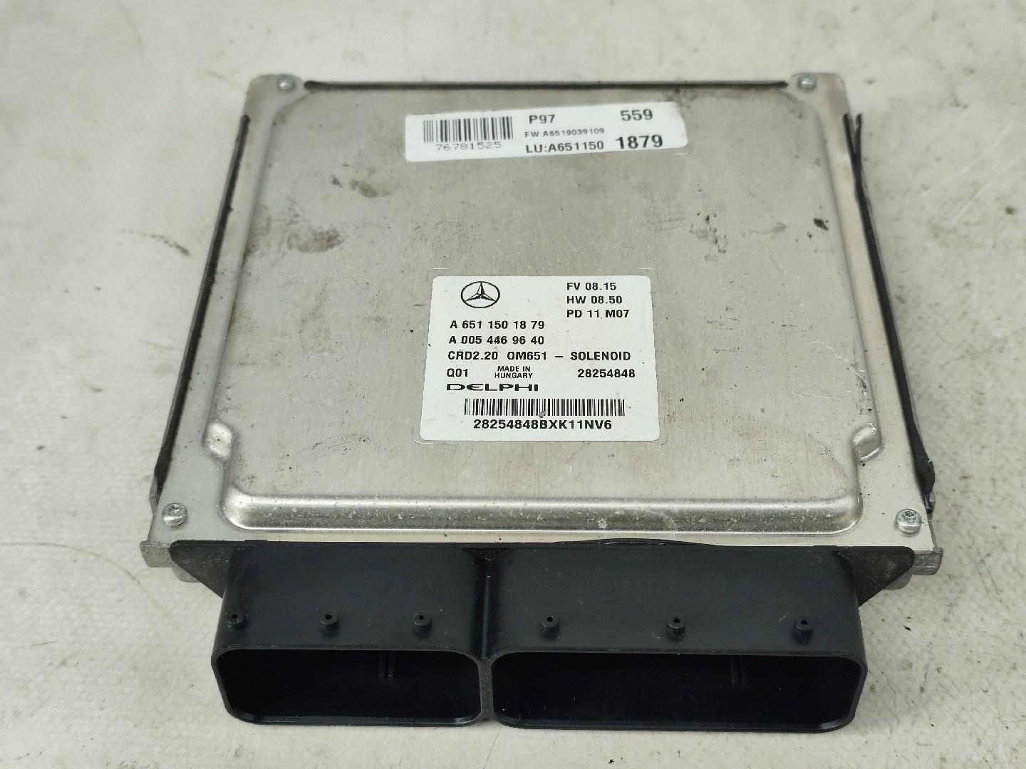 Engine control unit / ECU MERCEDES-BENZ Vito / Vito Combi (W639) Imagem-1