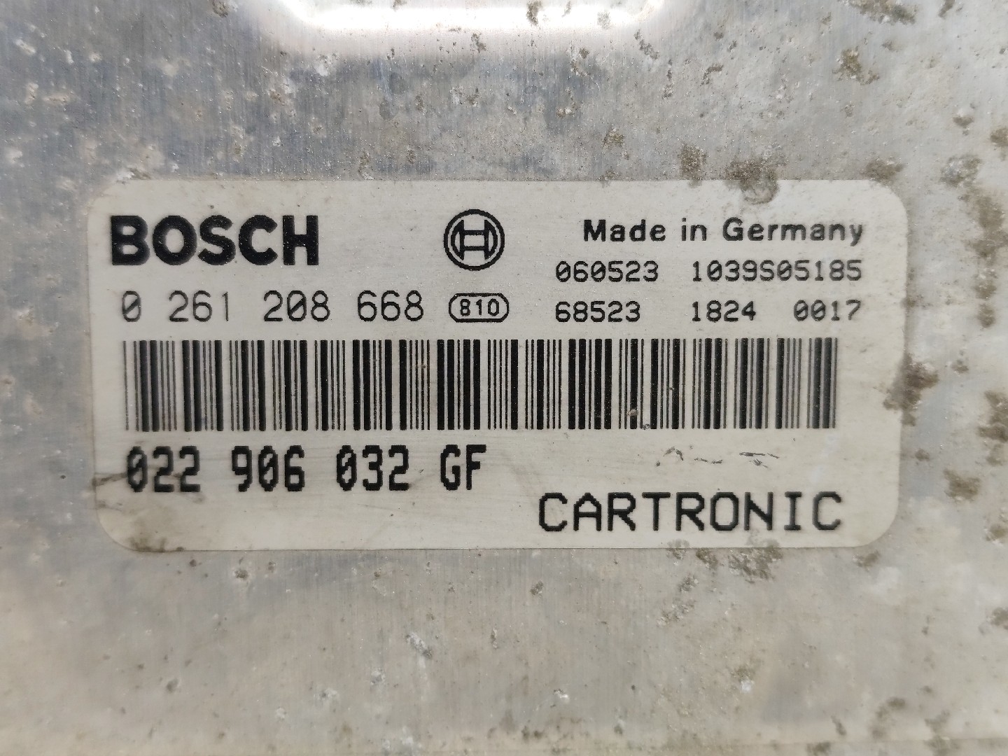 Engine control unit / ECU PORSCHE Cayenne (9PA) Imagem-3