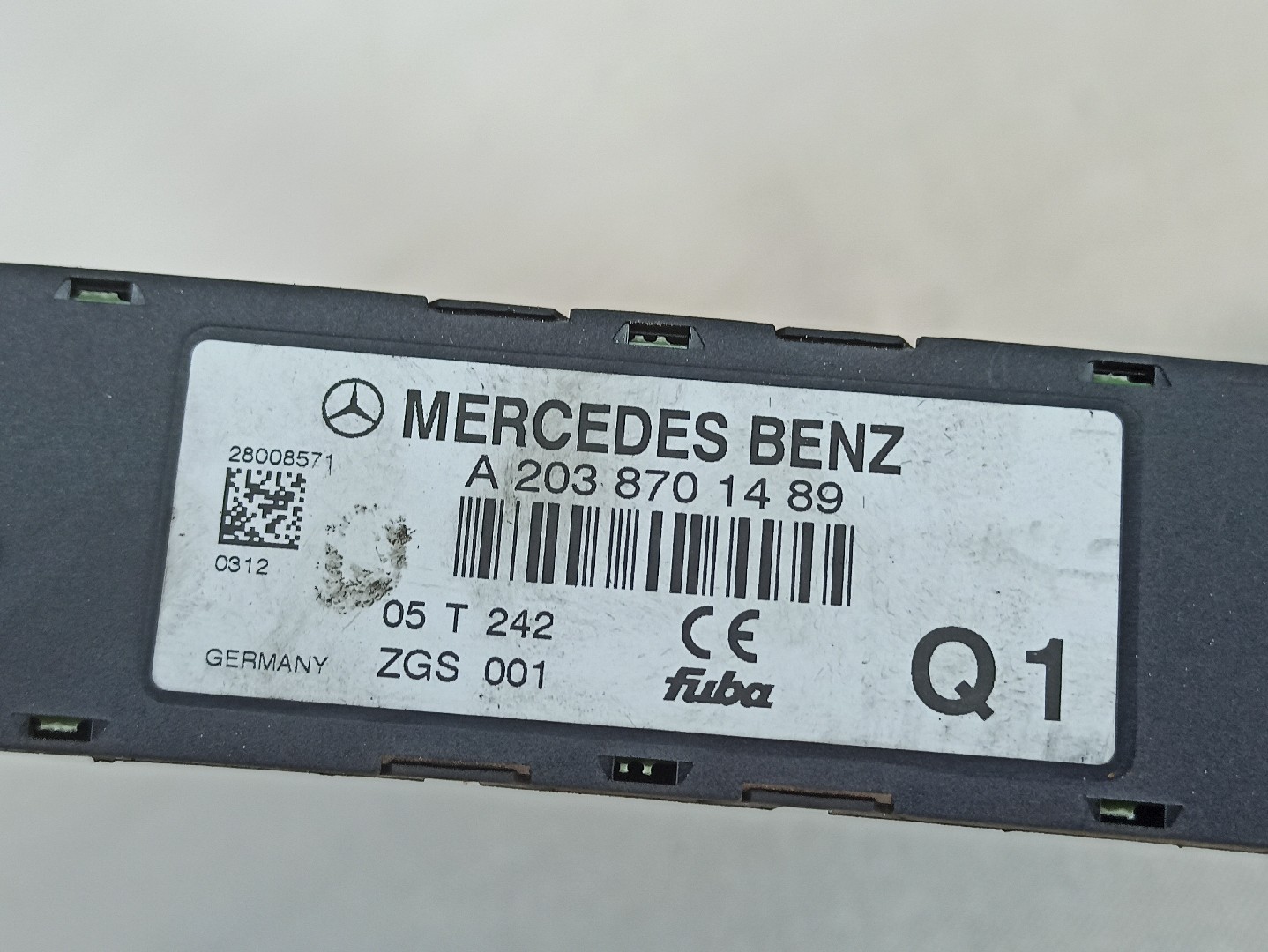 Centralita motor / ECU MERCEDES-BENZ Classe C (W203) Imagem-5