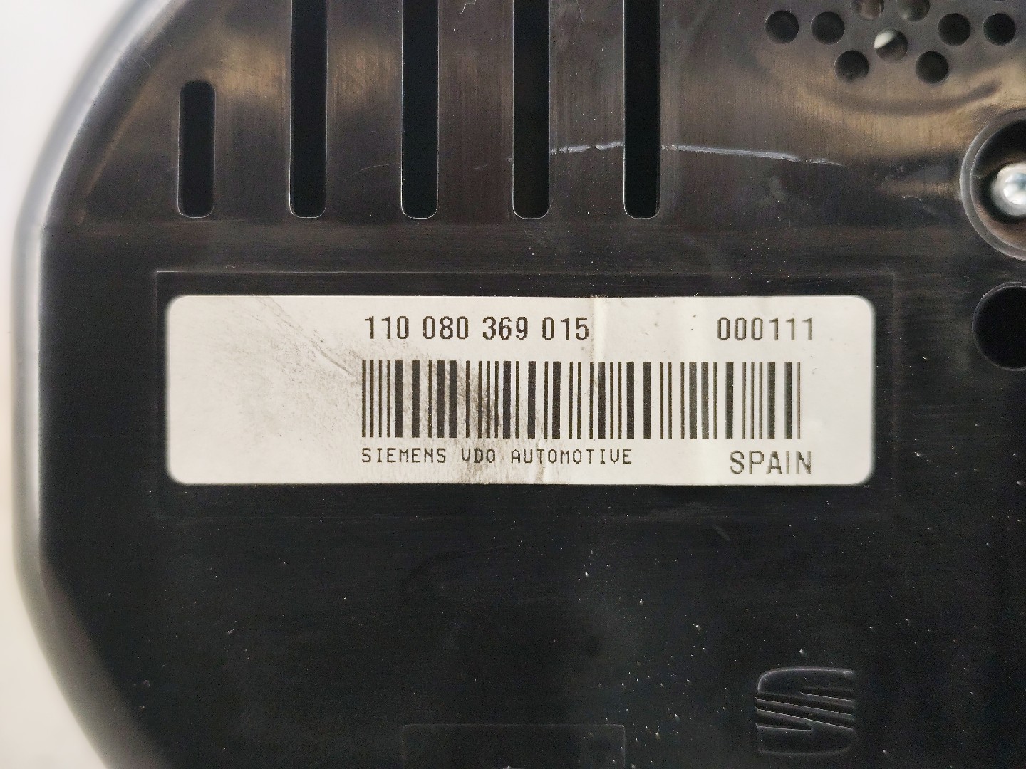 Instrument cluster SEAT Leon (1P1) Imagem-6