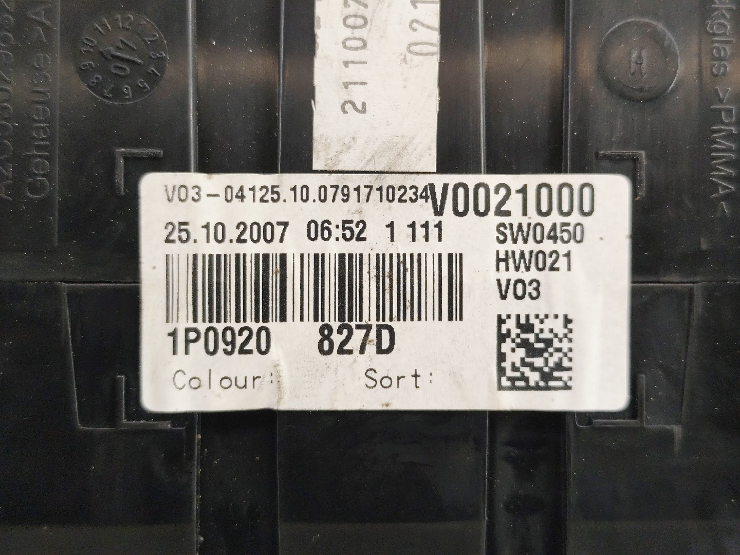 Instrument cluster SEAT Leon (1P1) Imagem-7