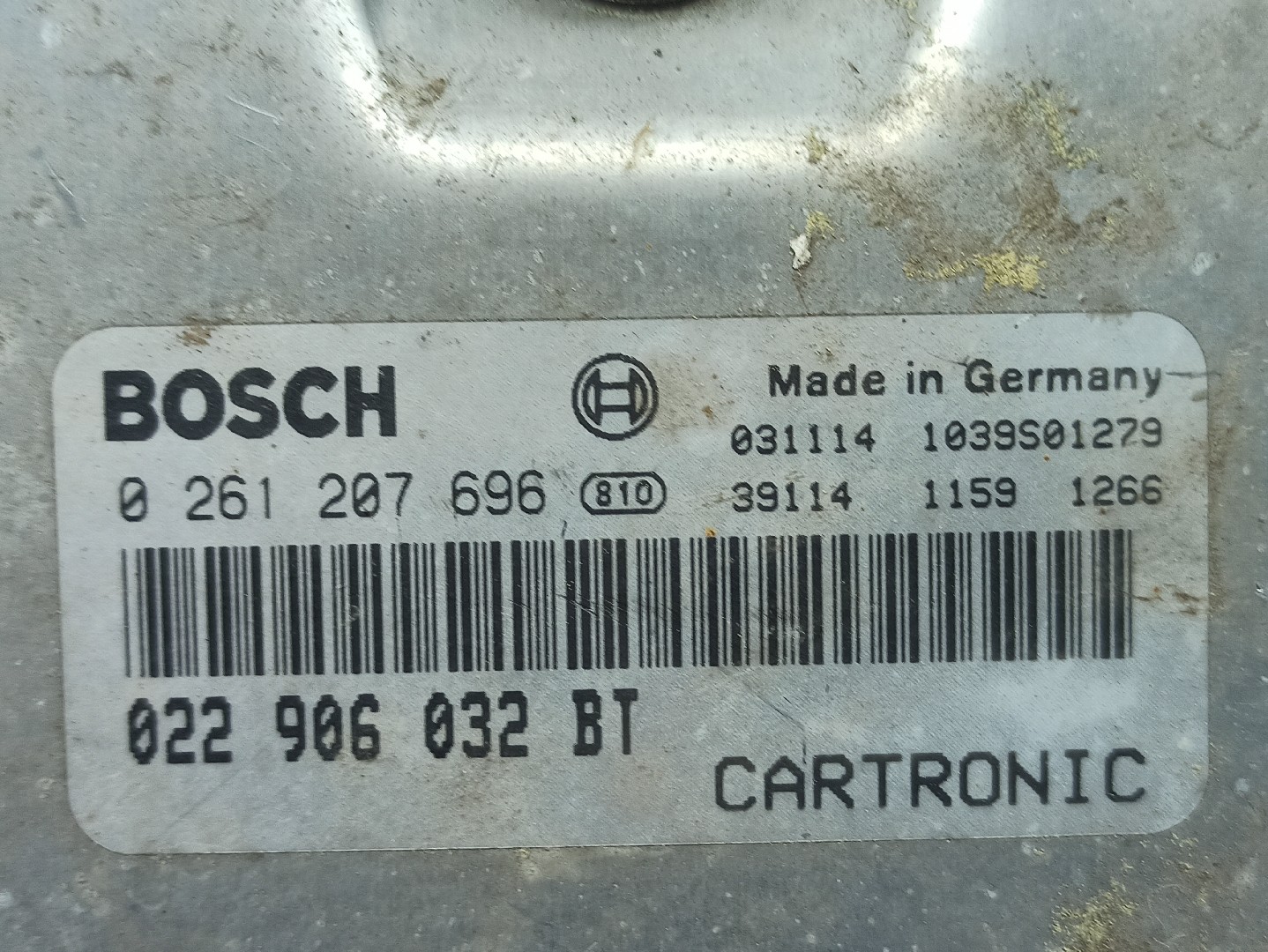 Engine control unit / ECU PORSCHE Cayenne (9PA) Imagem-4