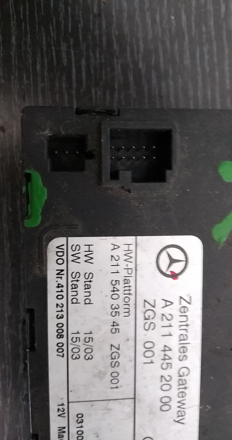 Engine control unit / ECU MERCEDES-BENZ Classe E (W211) Imagem-1