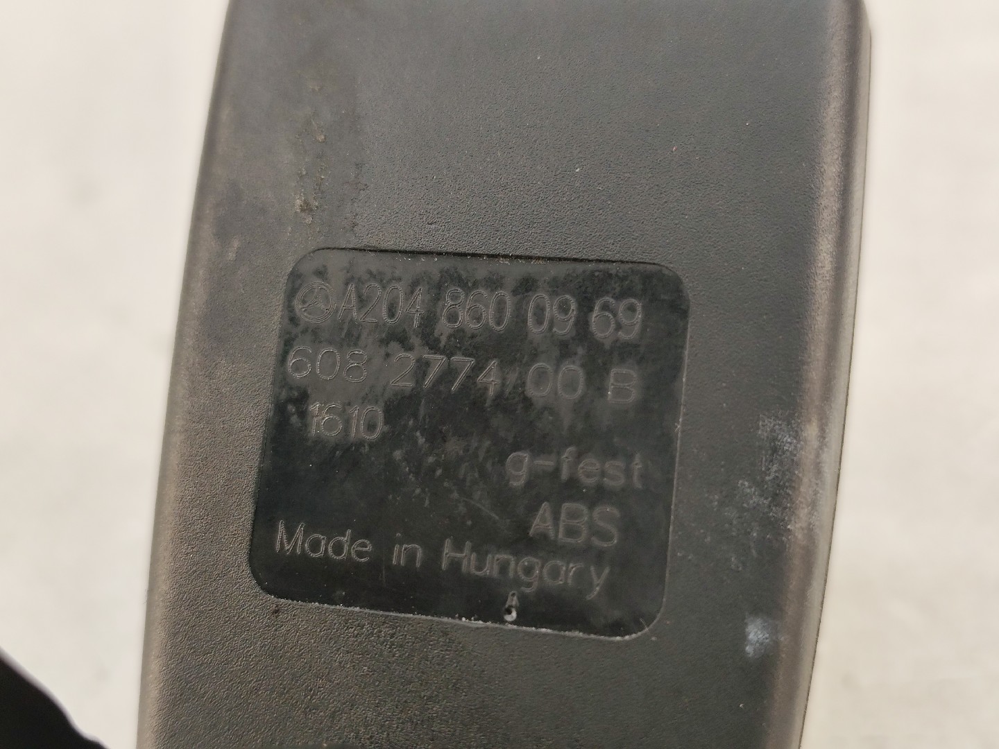 Fibbia cintura posteriore sinistra MERCEDES-BENZ Classe E Coupé (C207) Imagem-4