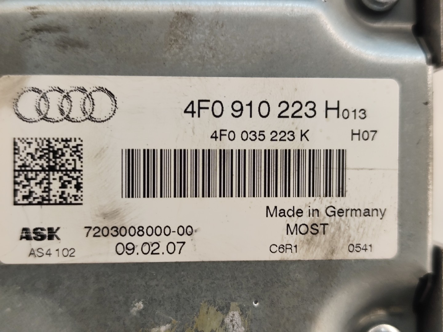 Amplificatore Altoparlanti AUDI A6 Avant (4F5, C6) Imagem-4