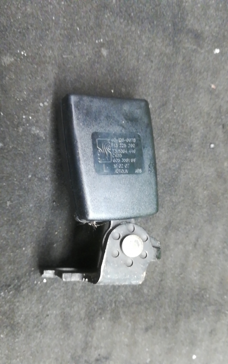 Fibbia cintura posteriore sinistra OPEL Corsa D Imagem-2