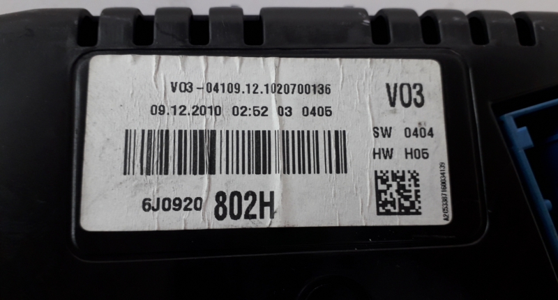 Compteur de vitesse SEAT Ibiza IV (6J5, 6P1) Imagem-3