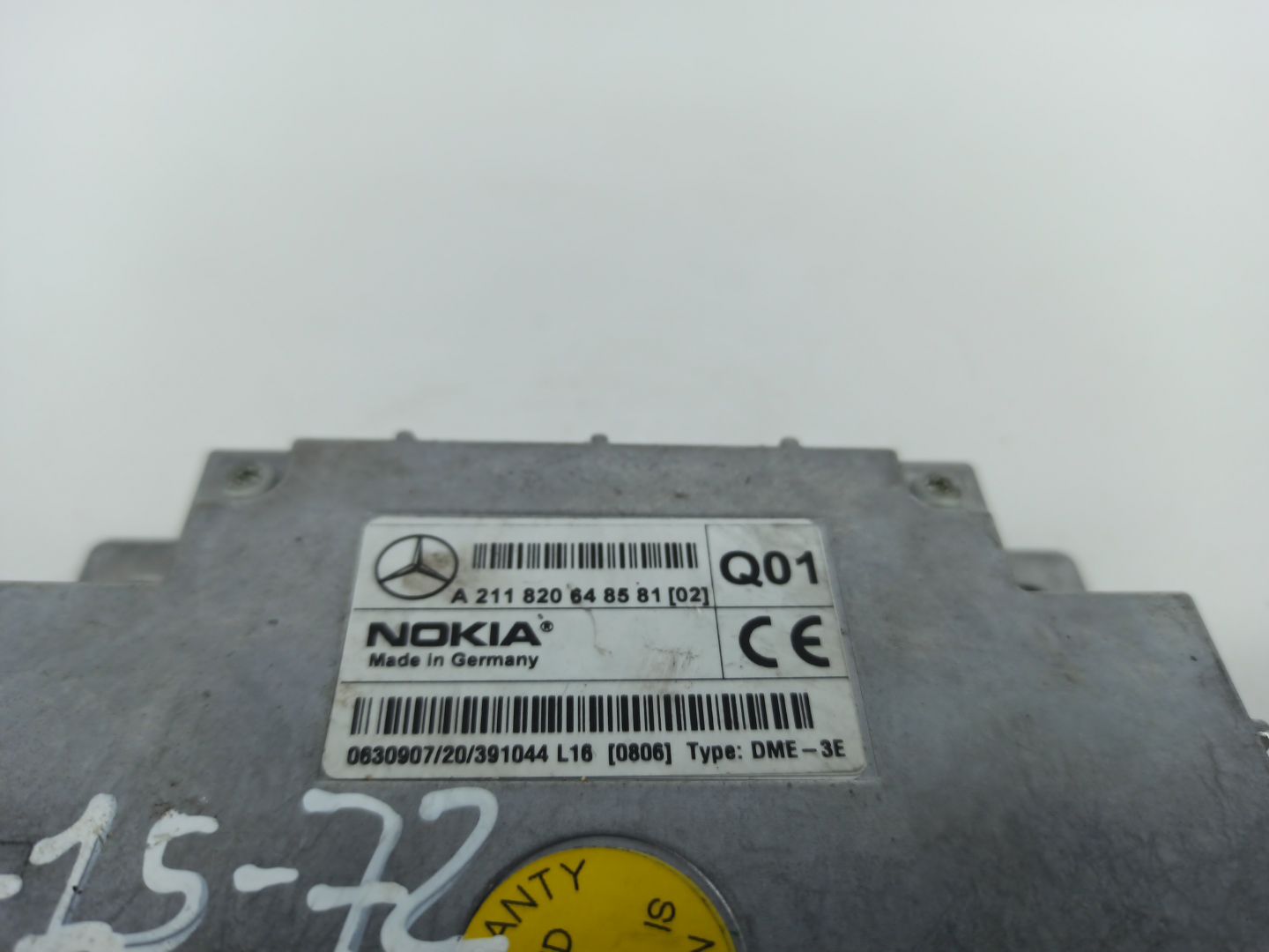 Engine control unit / ECU MERCEDES-BENZ Classe E (W211) Imagem-4