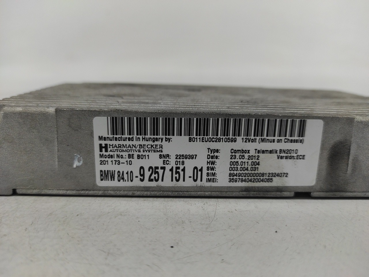 Amplificatore Altoparlanti BMW 3 (F30, F80) Imagem-4