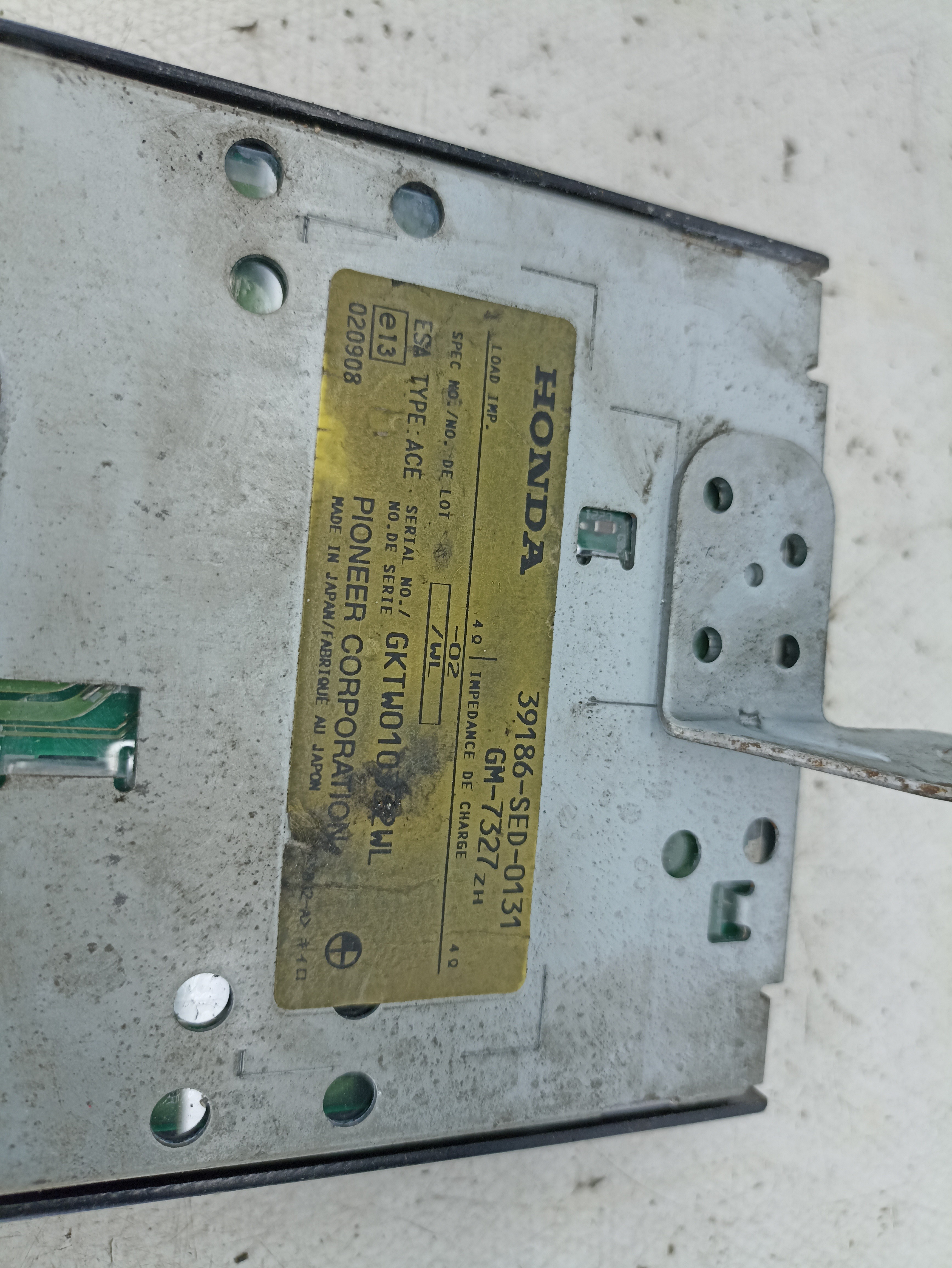 Amplificatore Altoparlanti HONDA Accord VII Tourer (CM_, CN_) Imagem-4