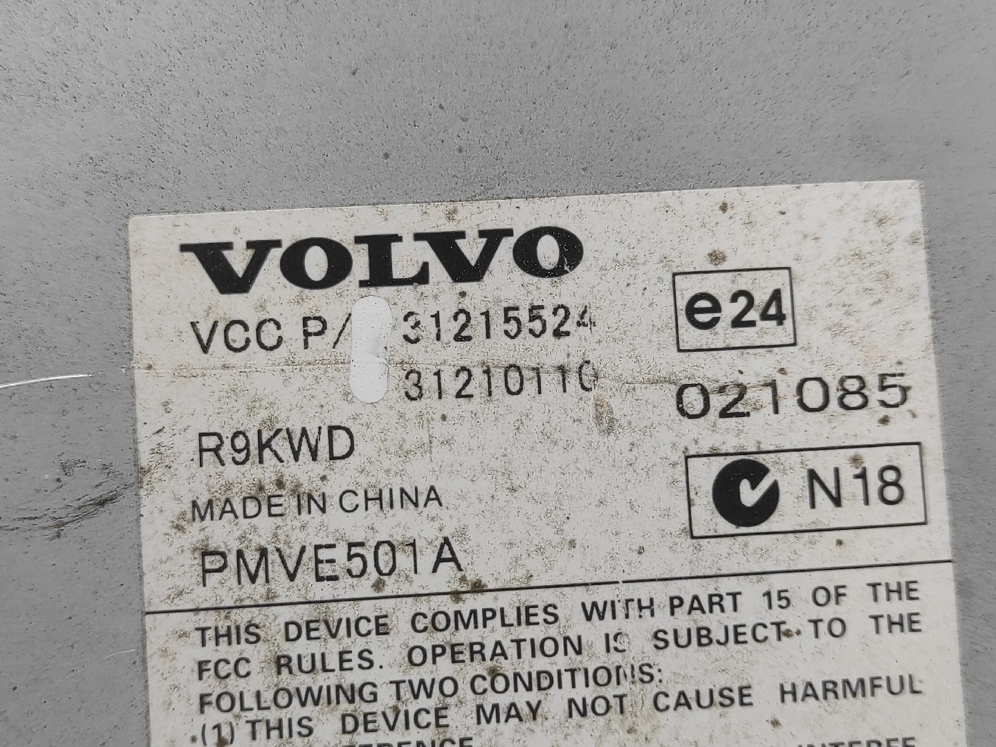 Amplificatore Altoparlanti VOLVO V50 (MW) Imagem-5