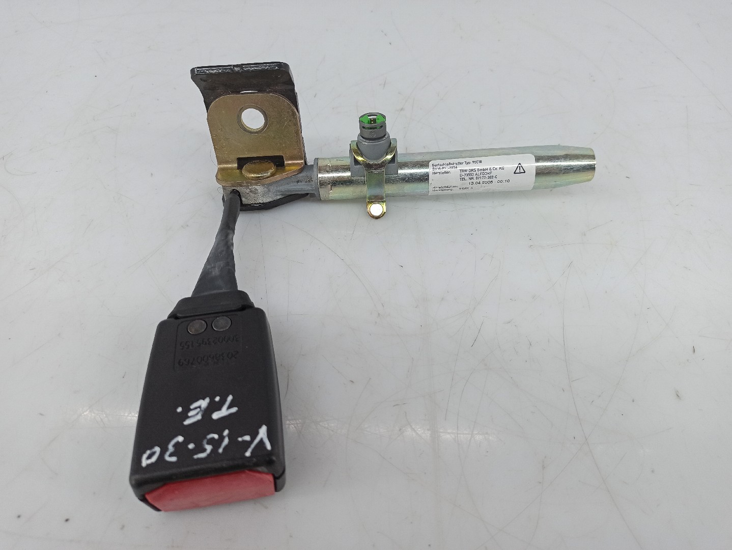 Fibbia cintura posteriore sinistra MERCEDES-BENZ Classe C (W203) Imagem-1