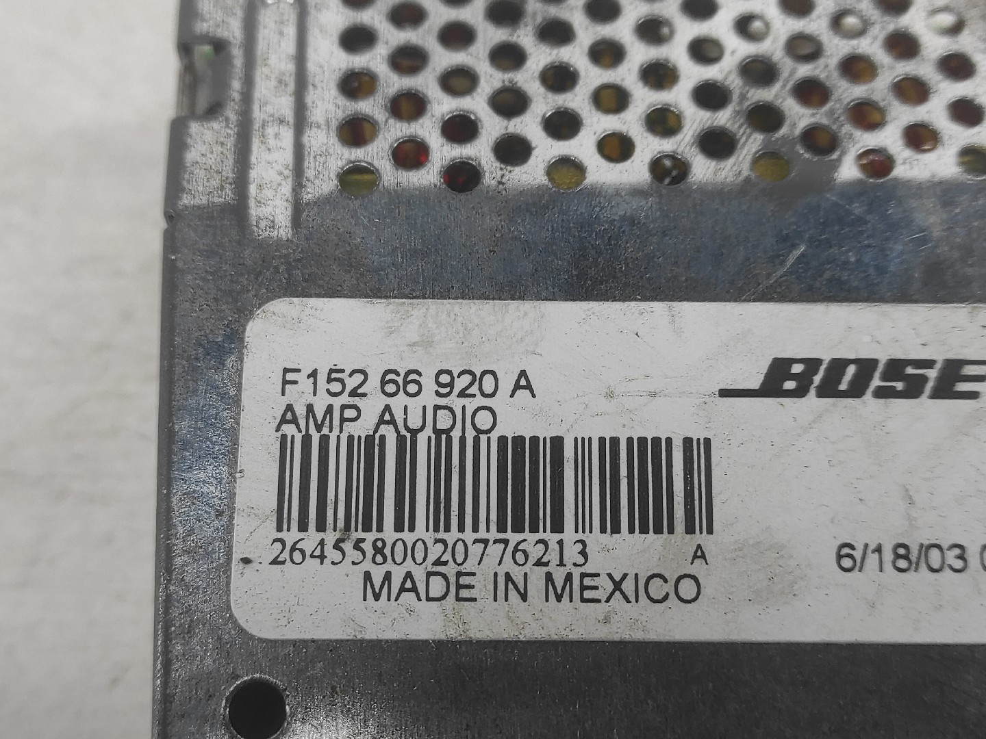 Amplificatore Altoparlanti MAZDA RX-8 (SE, FE) Imagem-4