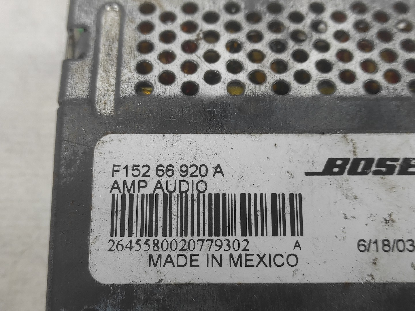 Amplificatore Altoparlanti MAZDA RX-8 (SE, FE) Imagem-4