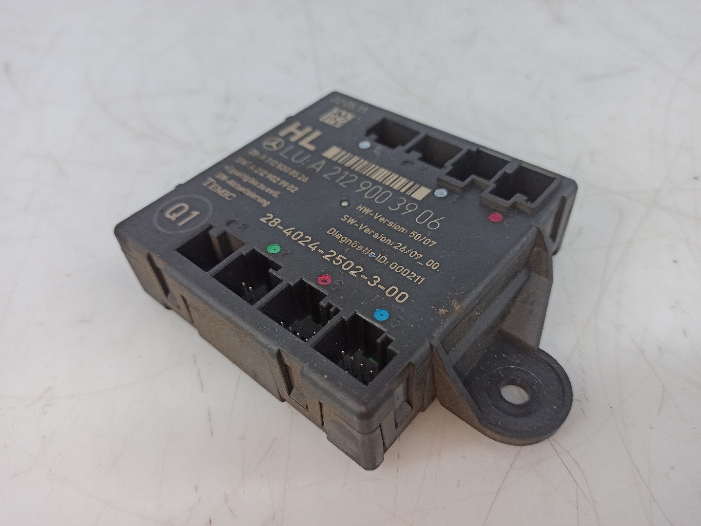 Módulo porta trás esquerdo MERCEDES-BENZ Classe C Carrinha (S204) Imagem-1