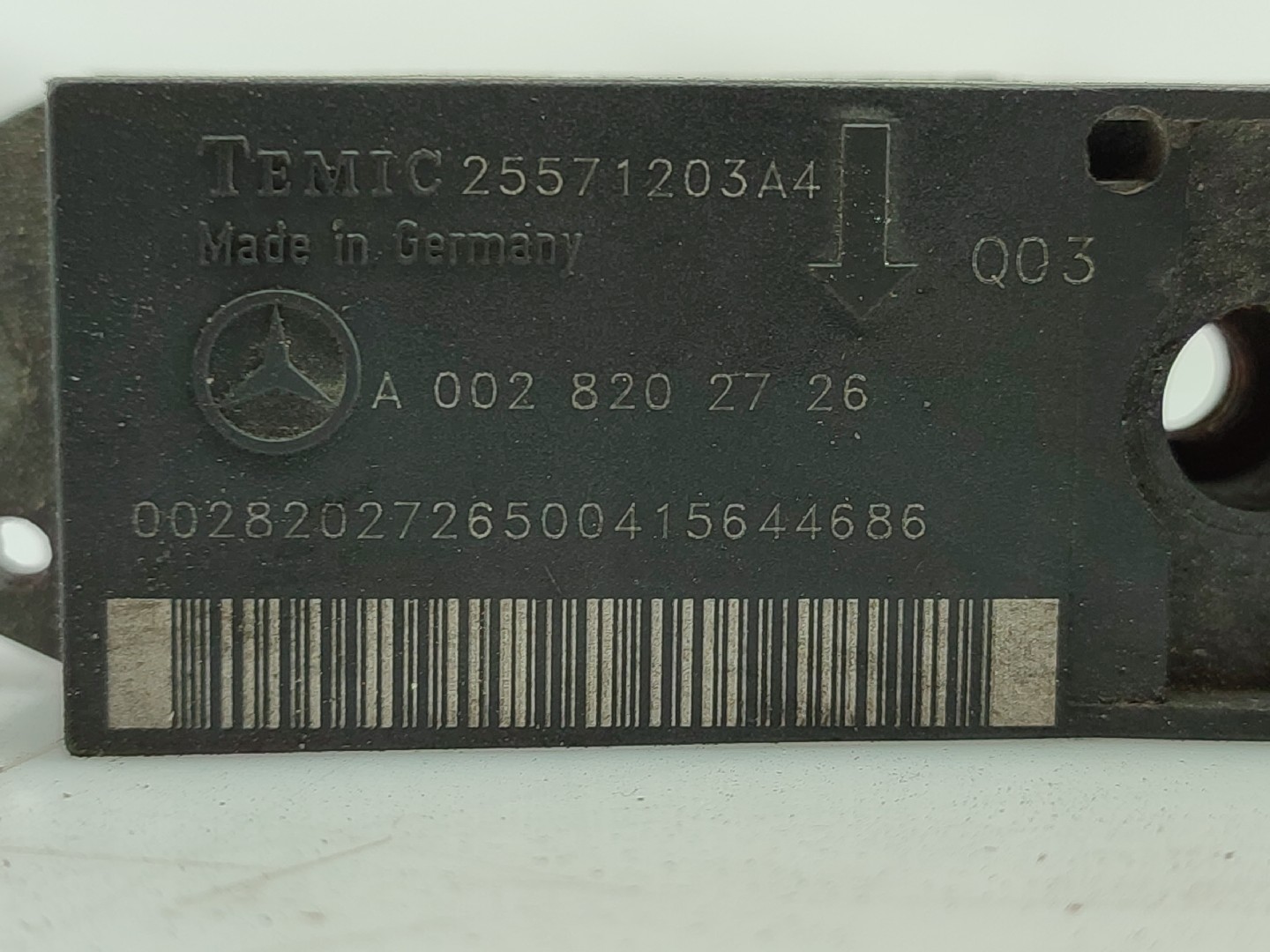 Engine control unit / ECU MERCEDES-BENZ Classe E (W211) Imagem-3