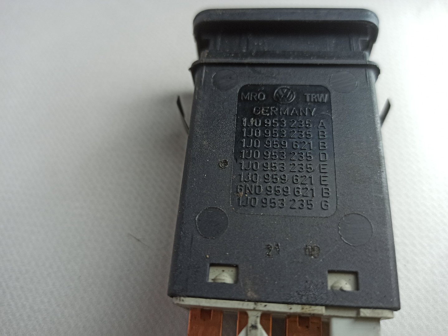 Warning Switch VOLKSWAGEN Golf IV (1J1) Imagem-3