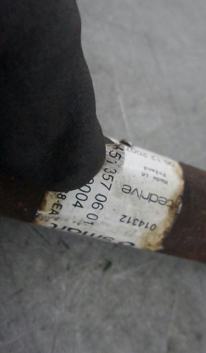 Right rear driveshaft SMART ForTwo Coupé (451) Imagem-3