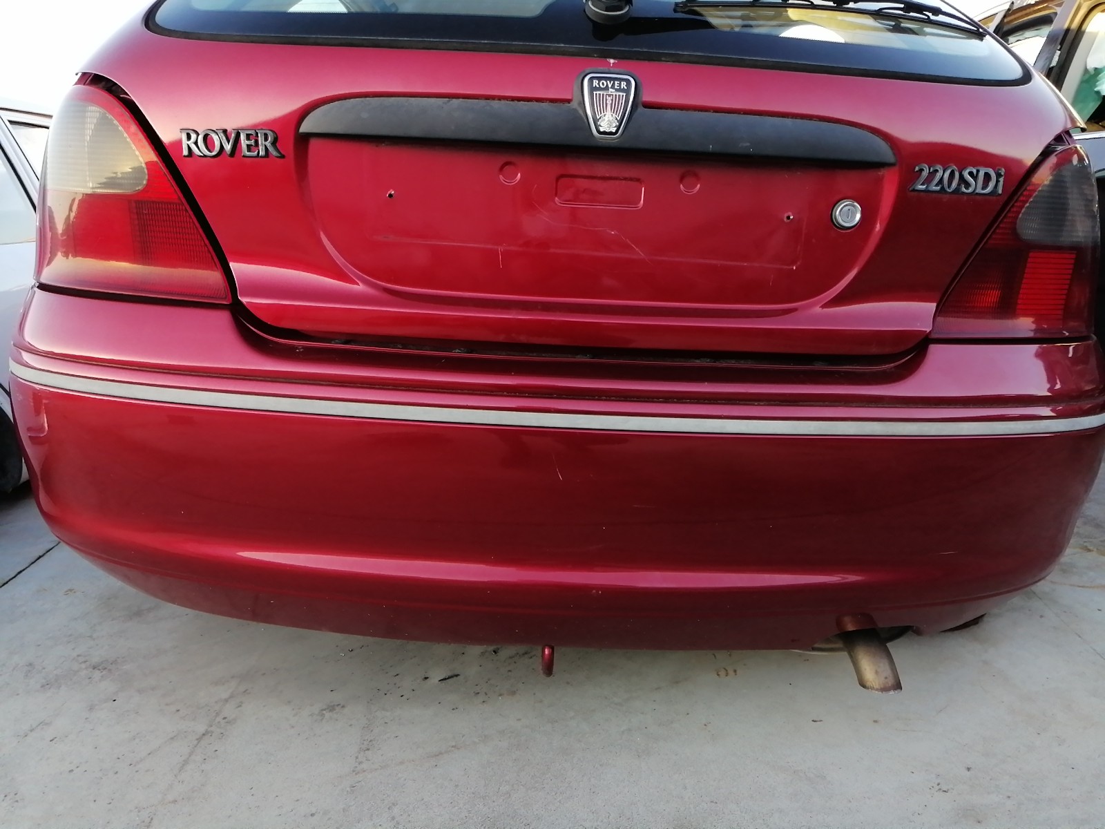 Pára-choques trás ROVER 200 Hatch (RF)