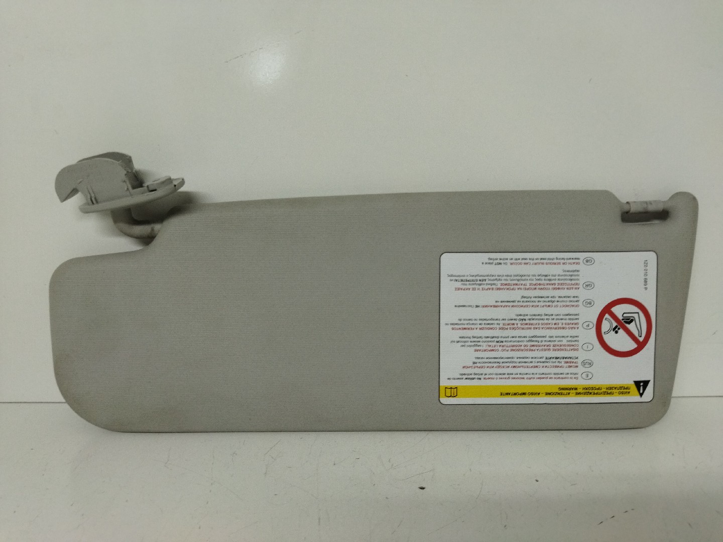 Right Sun Visor SKODA Yeti (5L)