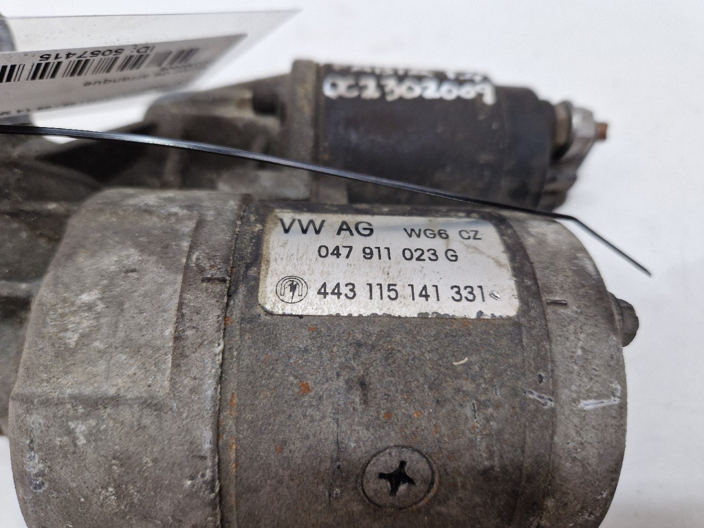 Starter Motor SKODA Fabia I Hatchback (6Y2) Imagem-3