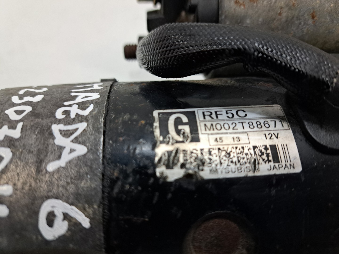 Starter Motor MAZDA 6 Station Wagon (GY) Imagem-3