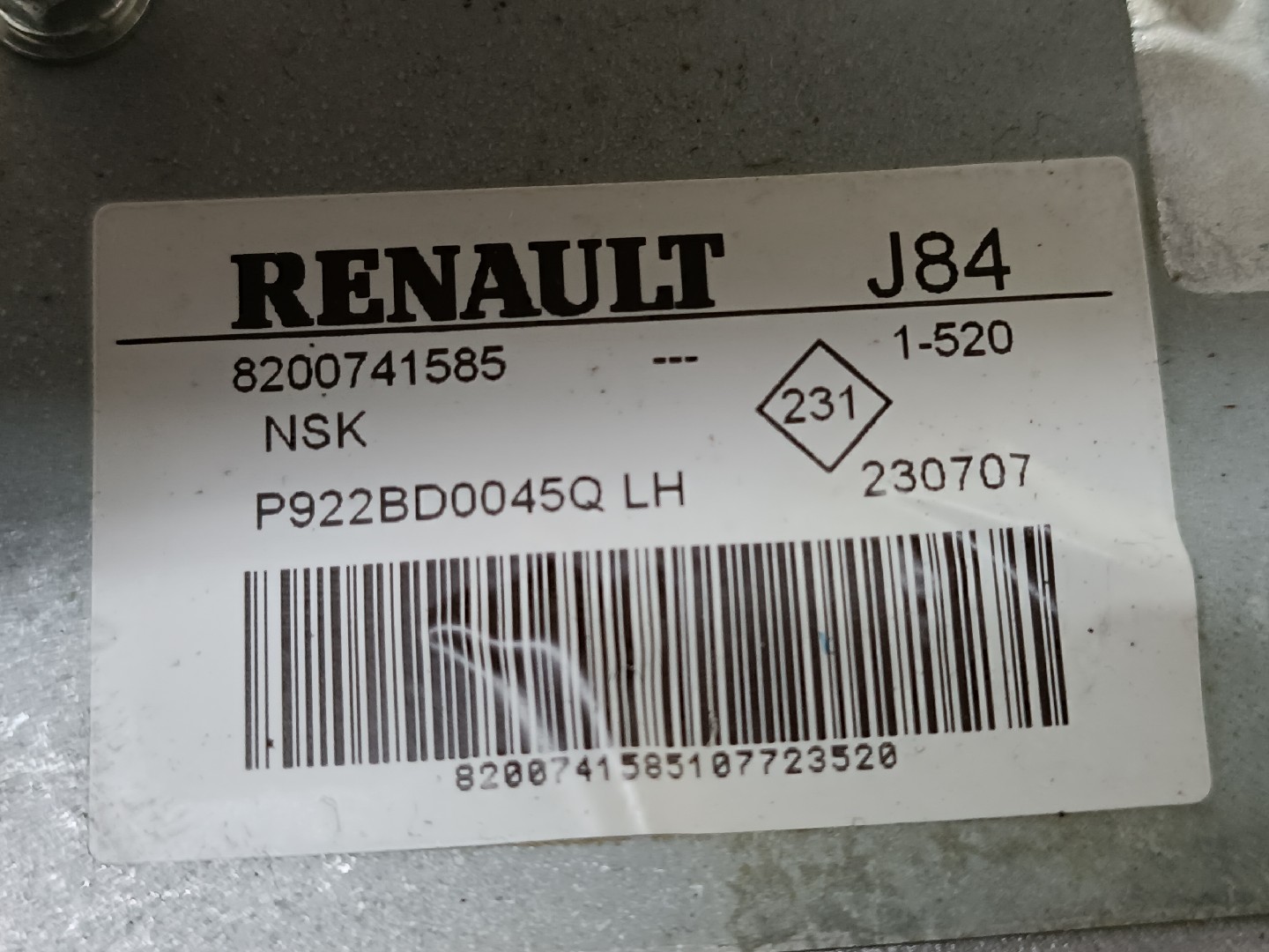 Steering column RENAULT Grand Scénic II (JM0/1_) Imagem-4