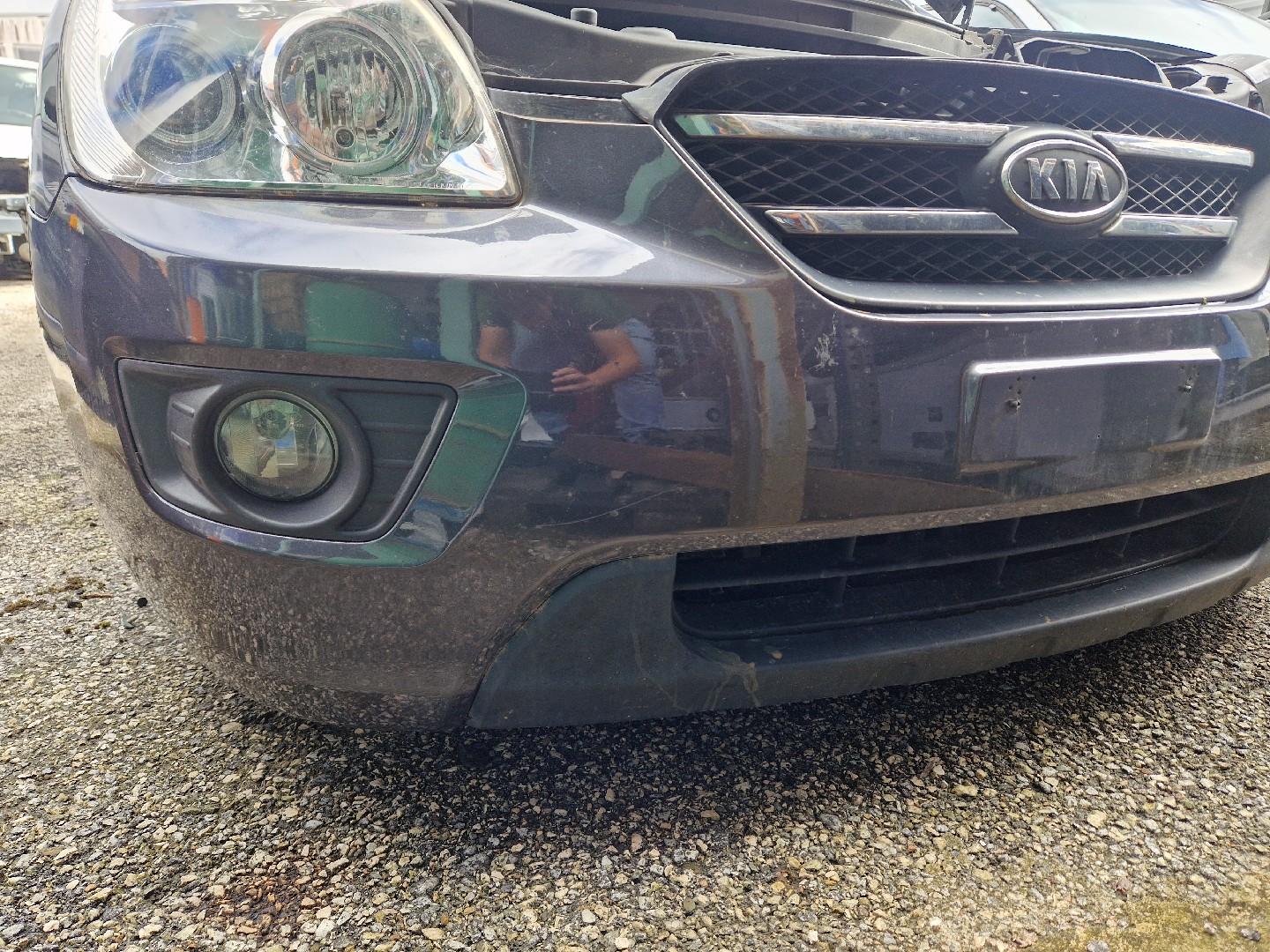 Pára-choques frente KIA Carens III (UN)