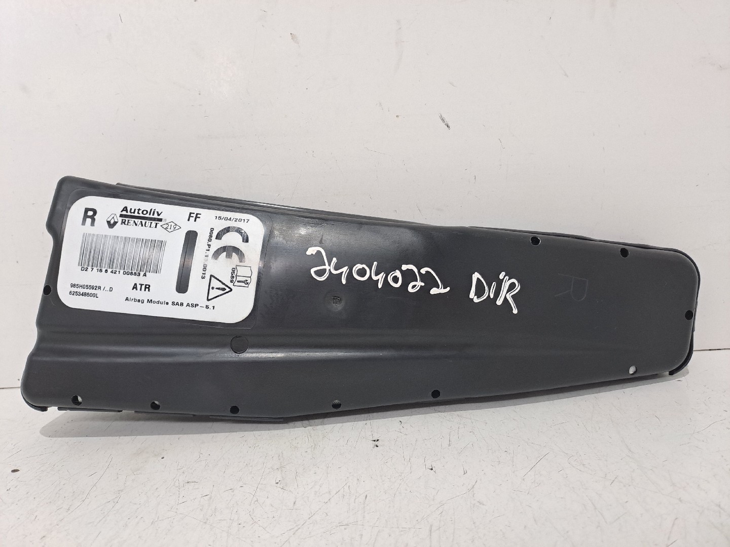 Airbag banco direito RENAULT Clio IV Grandtour (KH_)