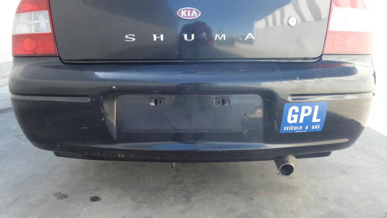 Pára-choques trás KIA Shuma (FB)