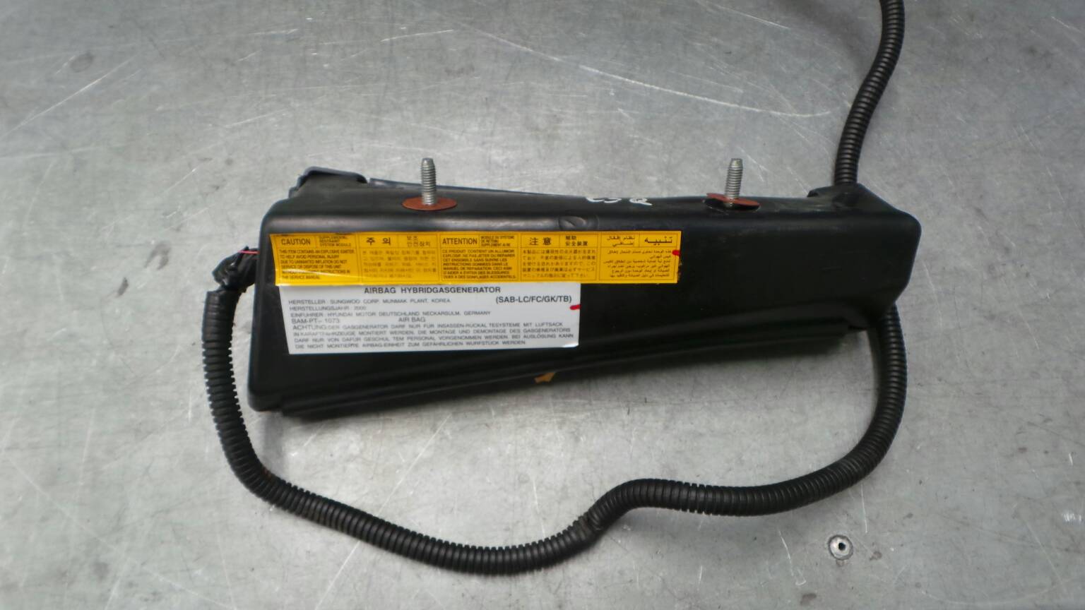 Airbag banco esquerdo HYUNDAI Getz (TB)