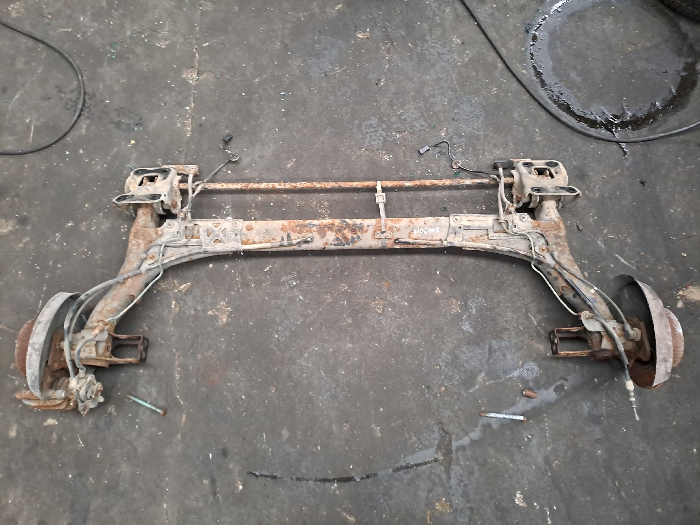 Eixo traseiro discos AUDI A4 Avant (8D5, B5)