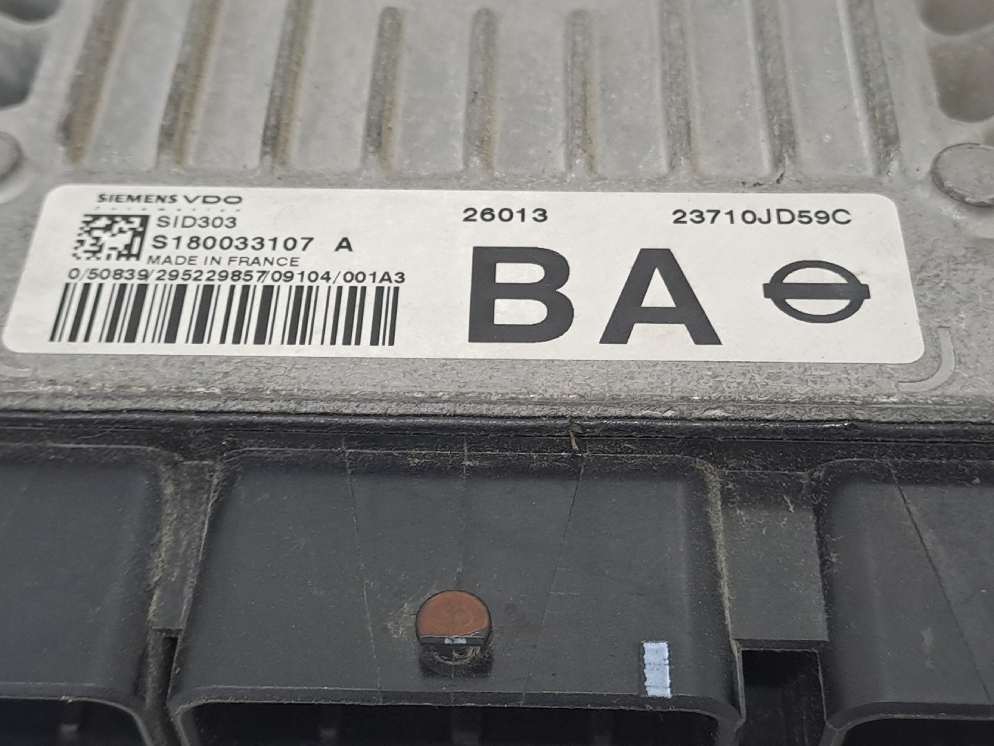 Centralina motor / ECU NISSAN Qashqai/Qashqai+2 I (J10, JJ10) Imagem-3