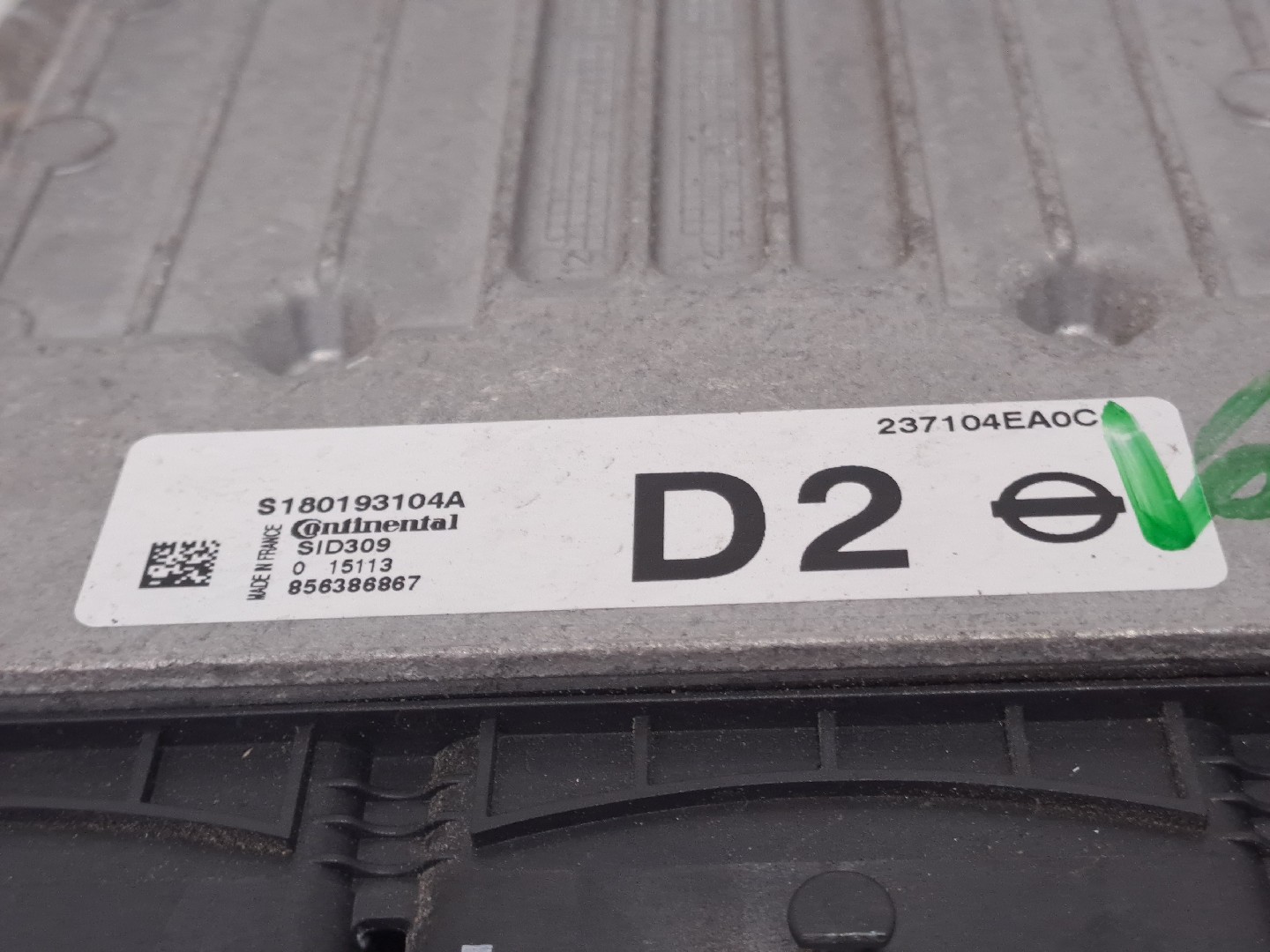 Centralina motor / ECU NISSAN Qashqai II (J11) Imagem-3