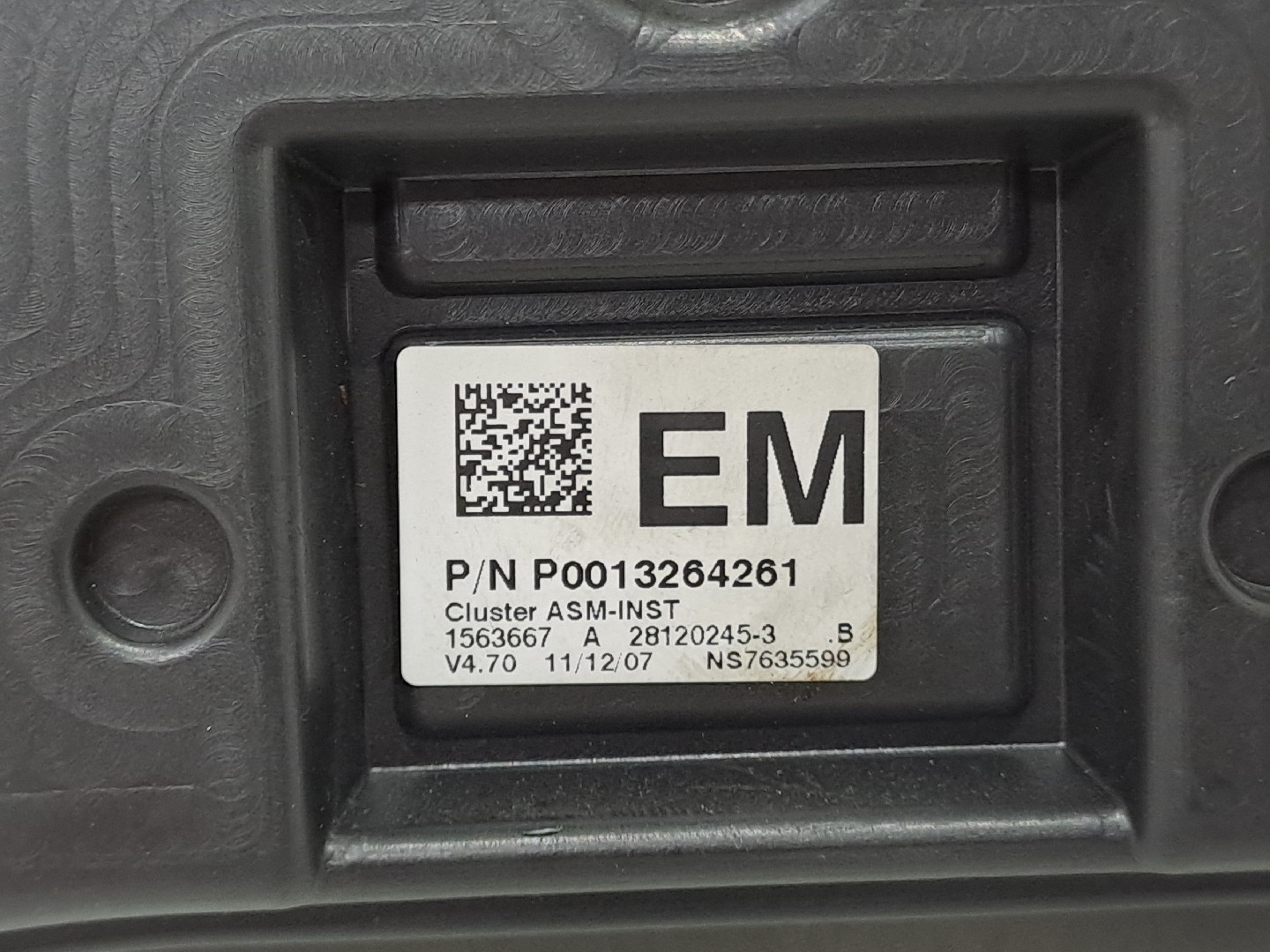 Instrument cluster OPEL Corsa D Van Imagem-3