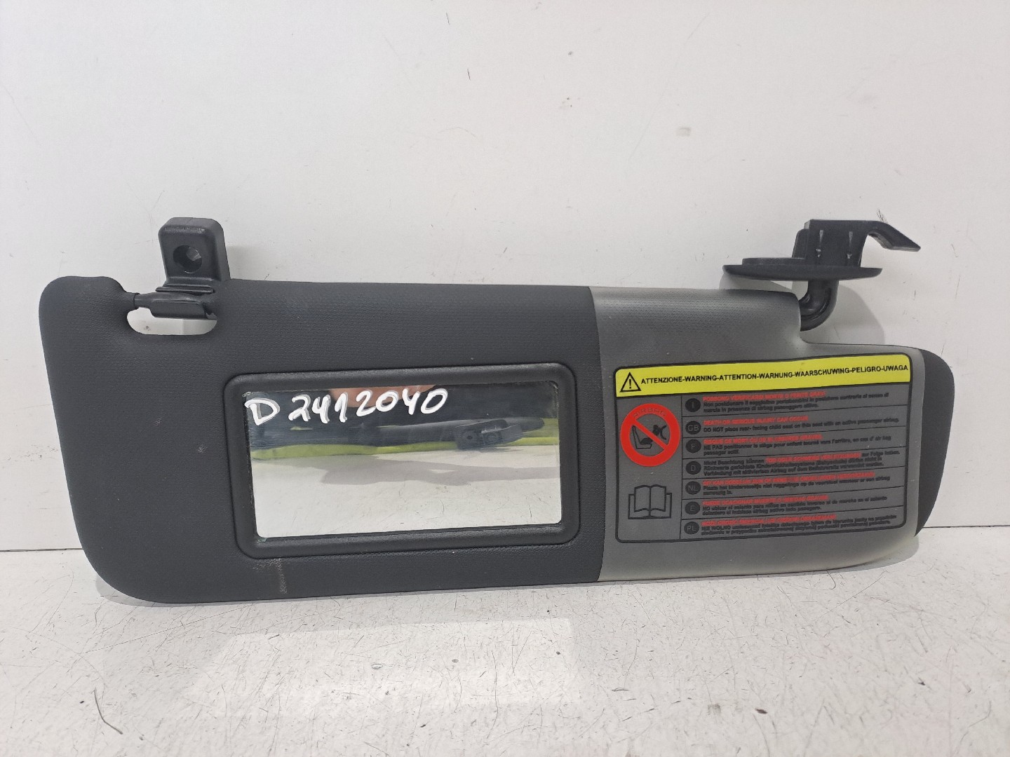 Pála de sol direita FIAT 500 (312_)