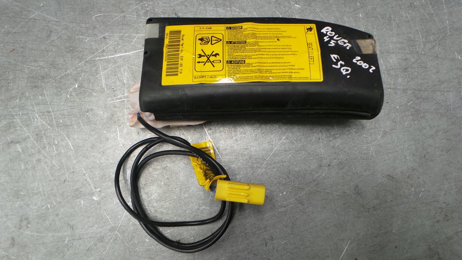 Airbag banco esquerdo ROVER 45 Hatch (RT)