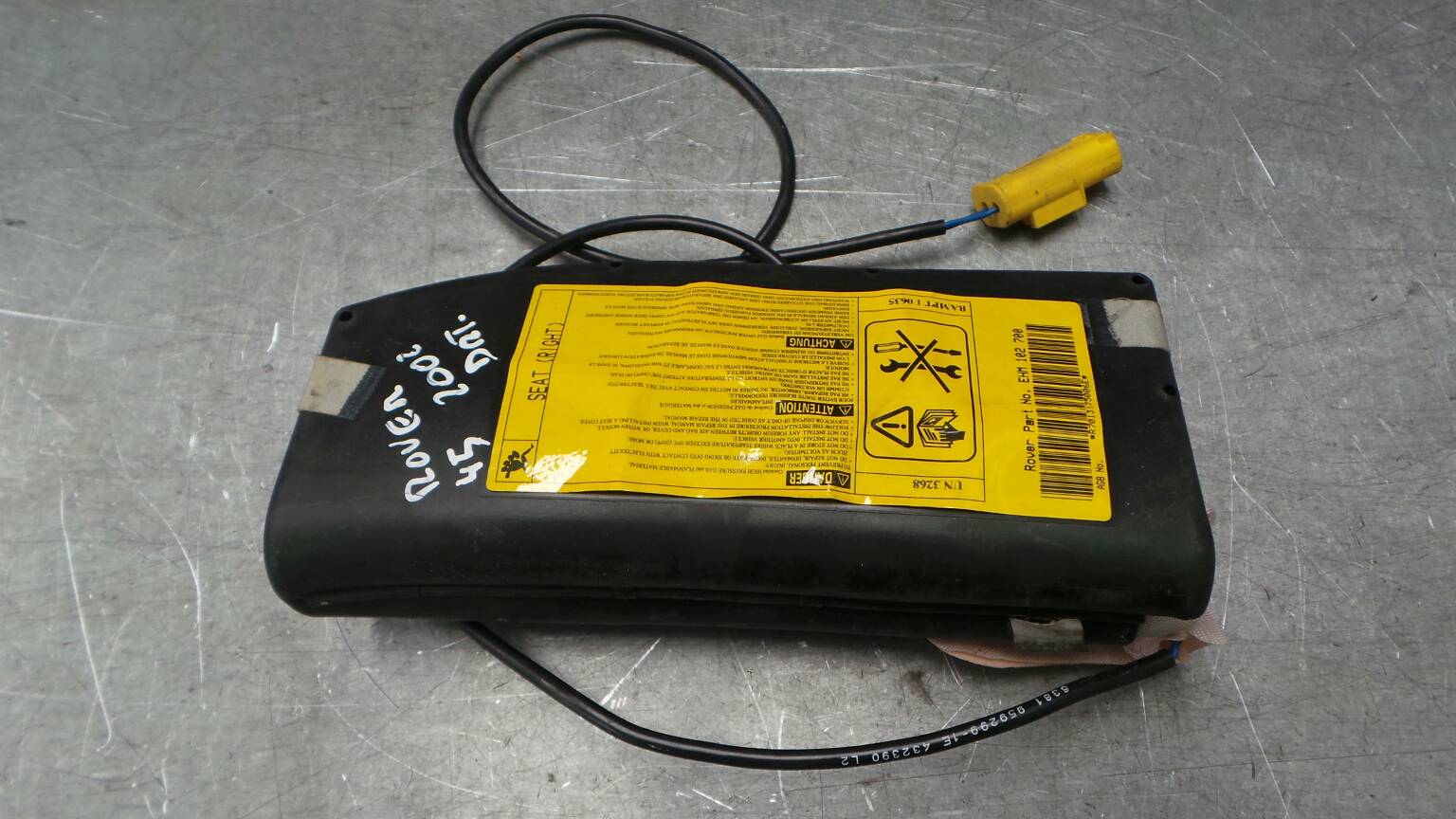 Airbag banco direito ROVER 45 Hatch (RT)