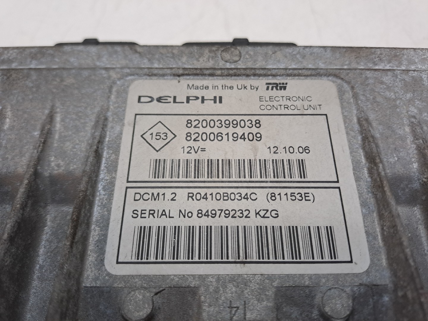 Centralina motor / ECU NISSAN Micra III (K12) Imagem-3