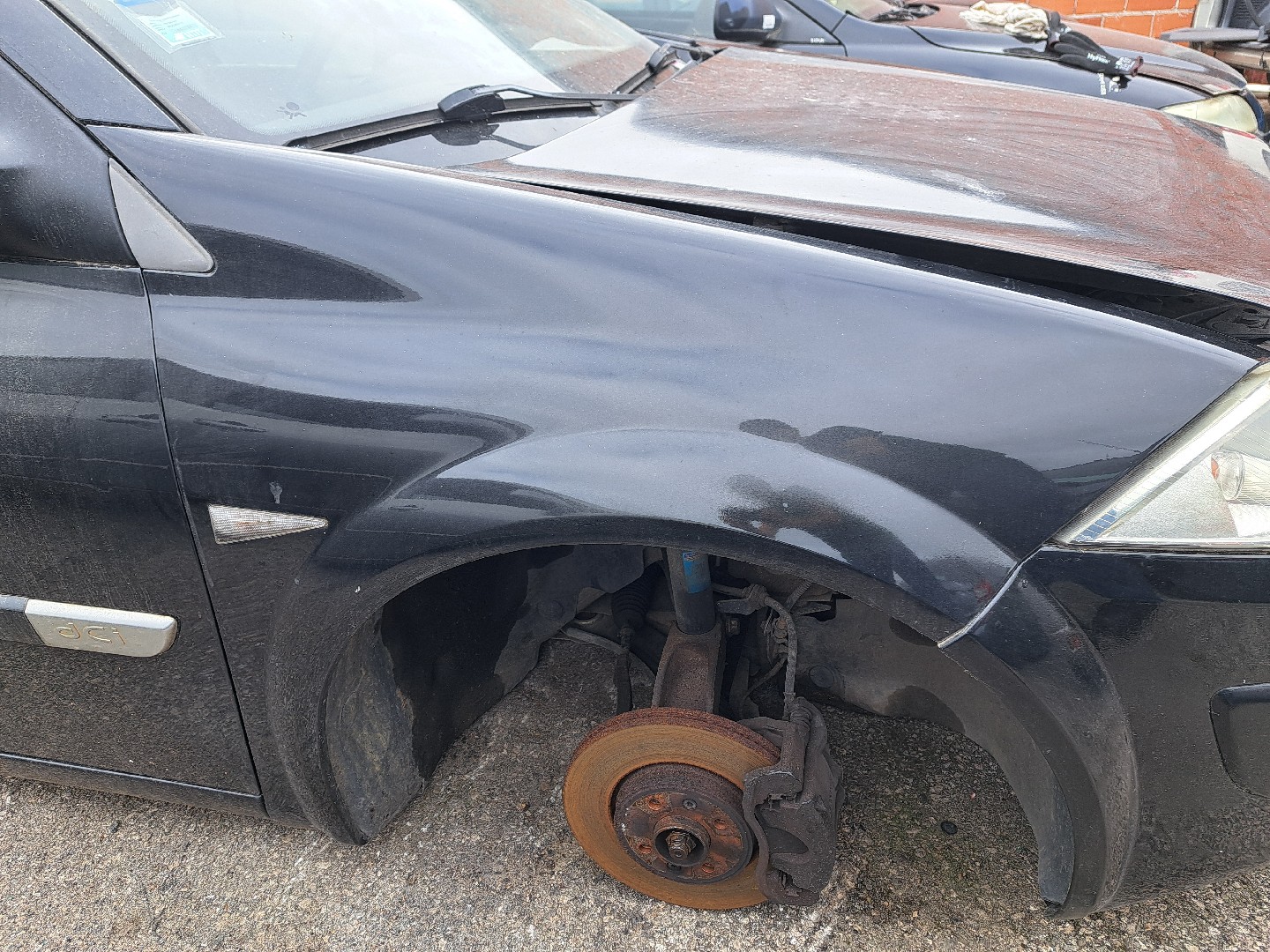 Right fender RENAULT Megane II (BM0/1_, CM0/1_)