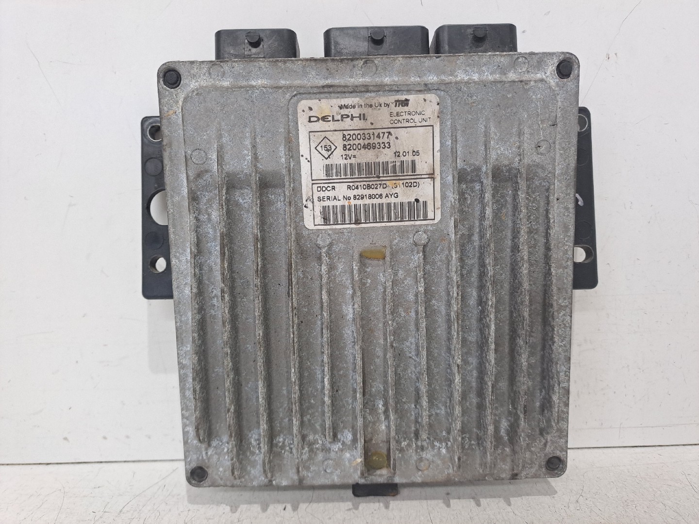 Centralina motor / ECU RENAULT Clio II Société (SB0/1/2_)