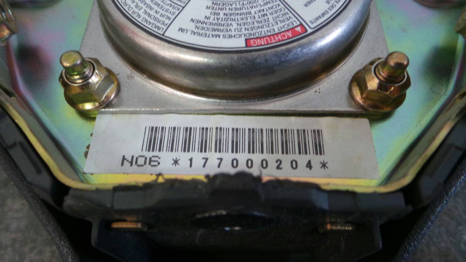 Airbag do volante MITSUBISHI Lancer VI Sedan (CJ_, CP_) Imagem-2