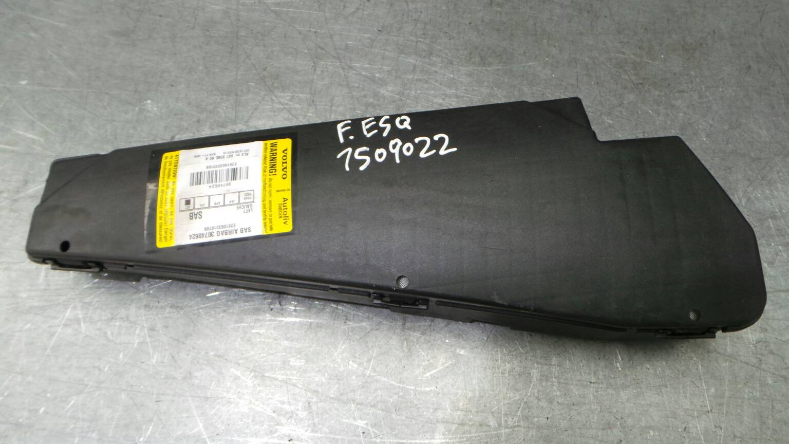 Airbag banco esquerdo VOLVO V50 (MW)