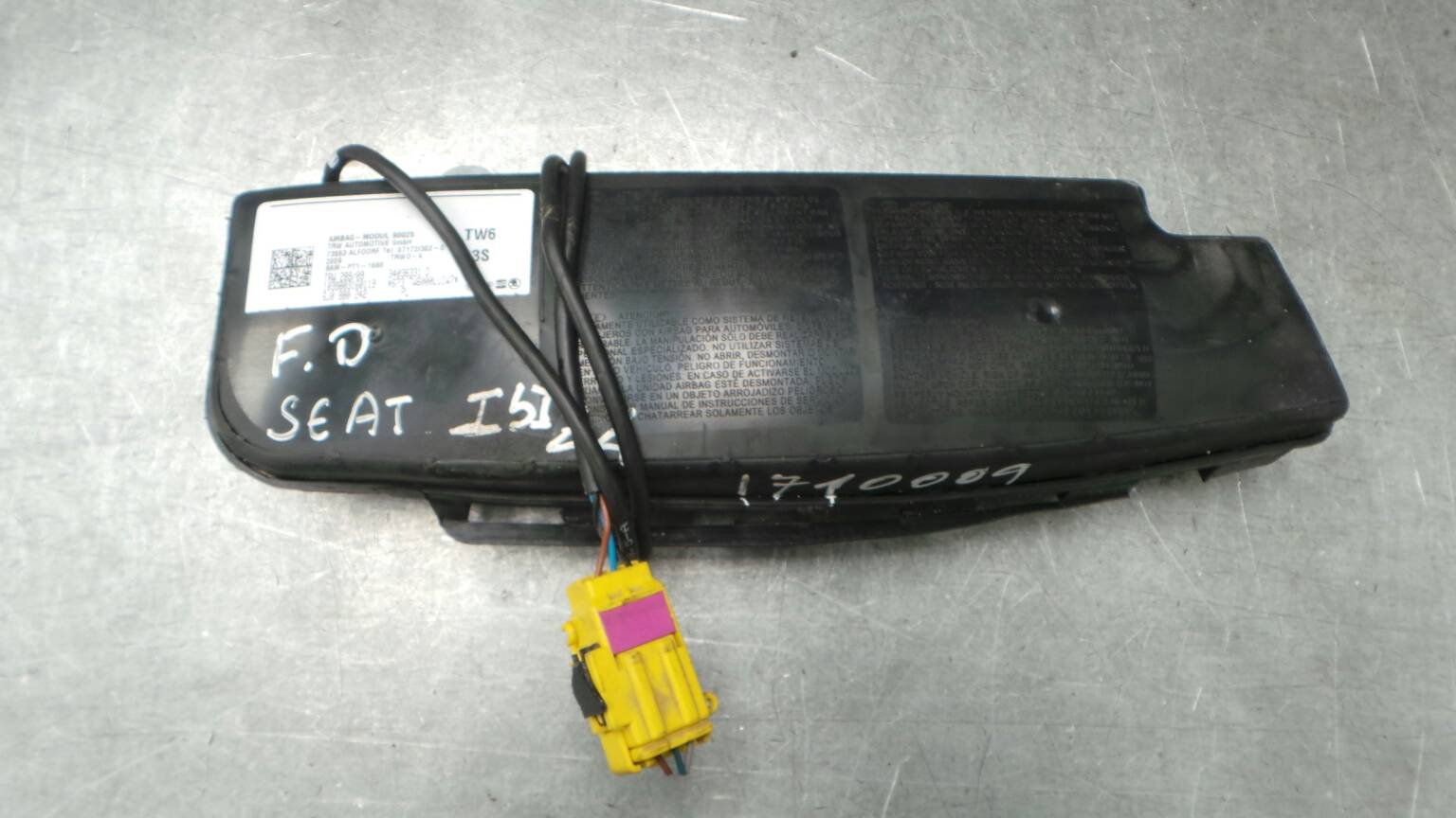 Airbag banco direito SEAT Ibiza IV (6J5, 6P1)