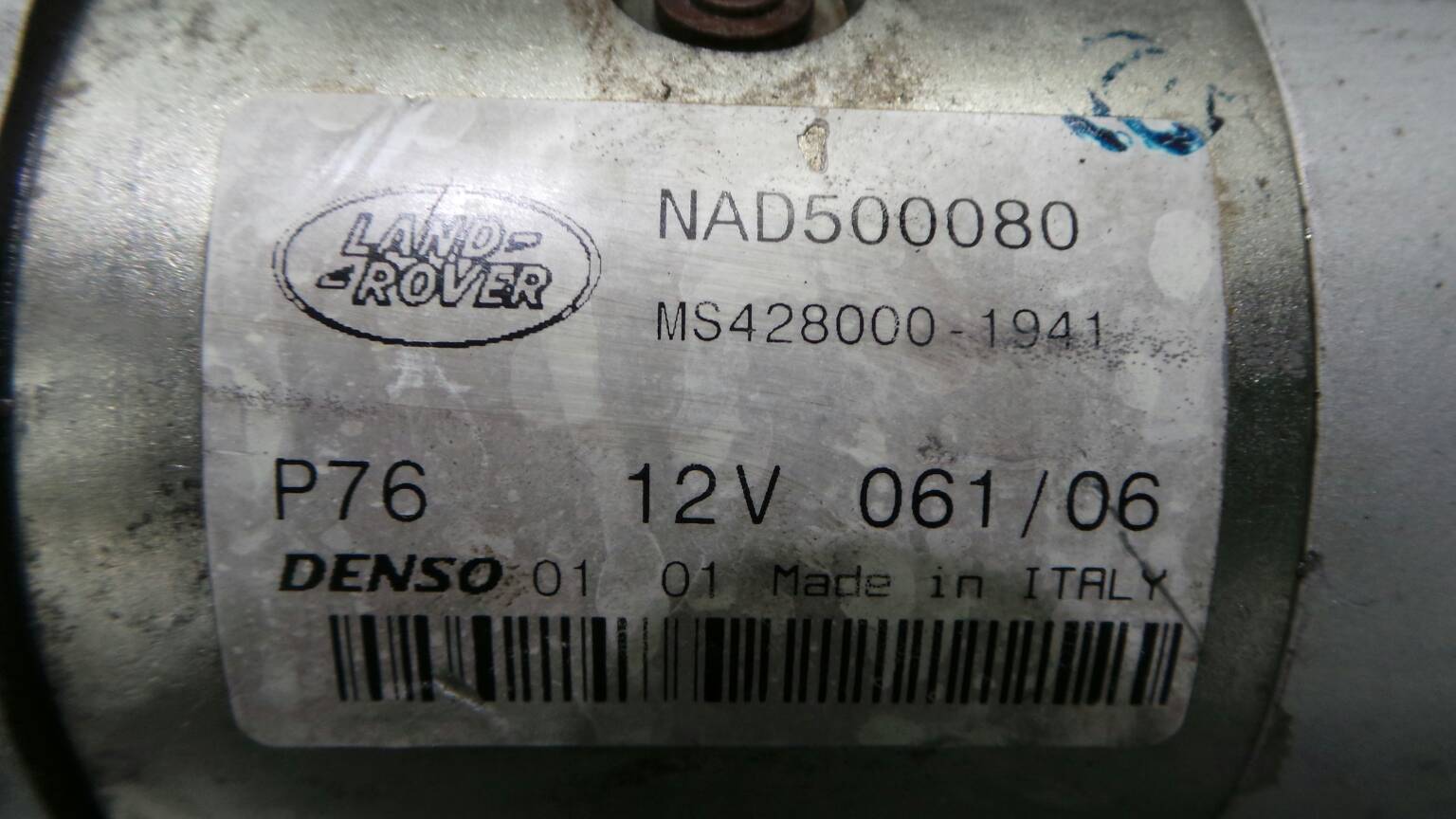 Starter Motor LAND ROVER Discovery III (L319) Imagem-3