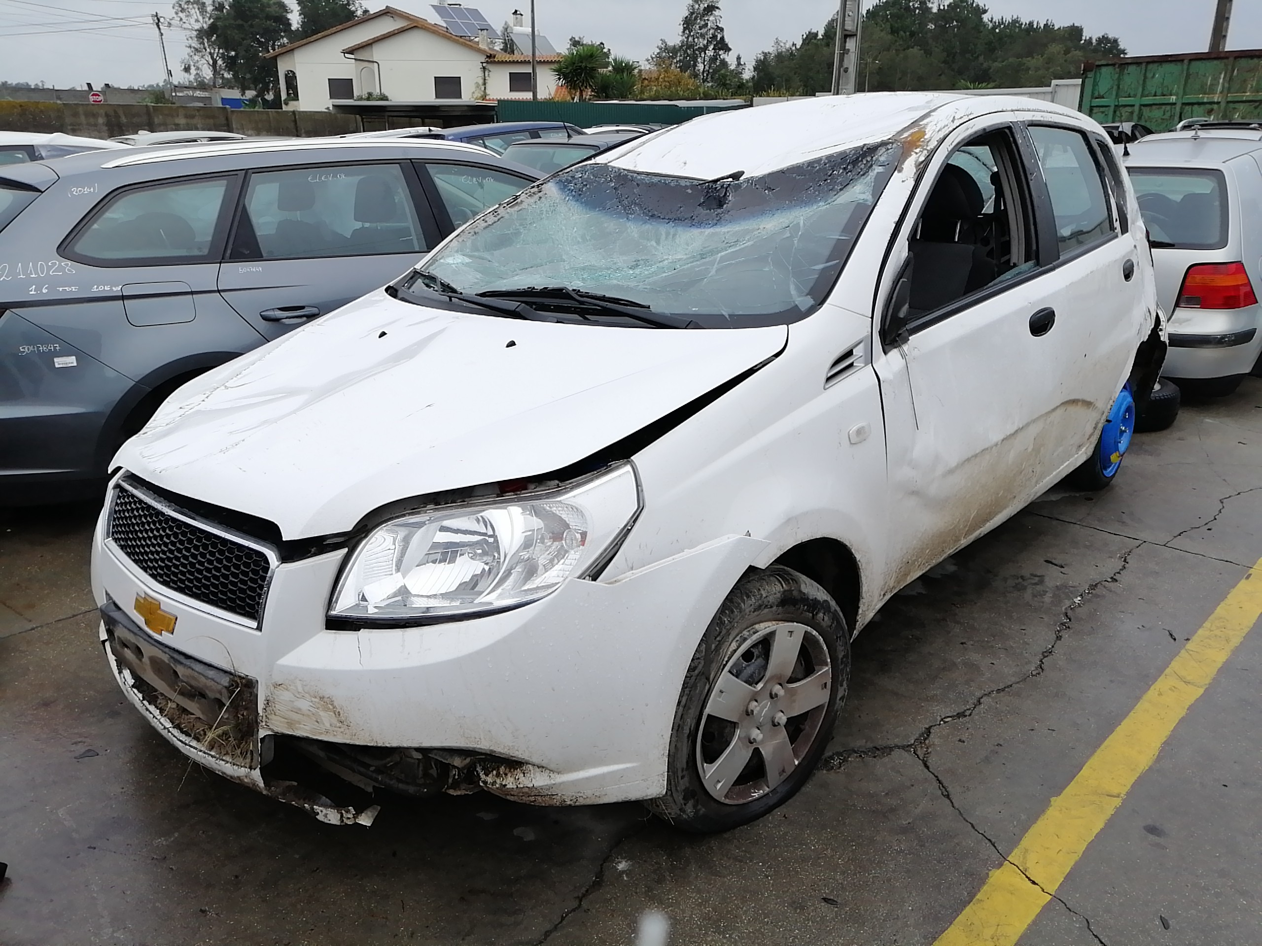 Front grille CHEVROLET Aveo Hatchback (2006- 1) with warranty | Rodapeças