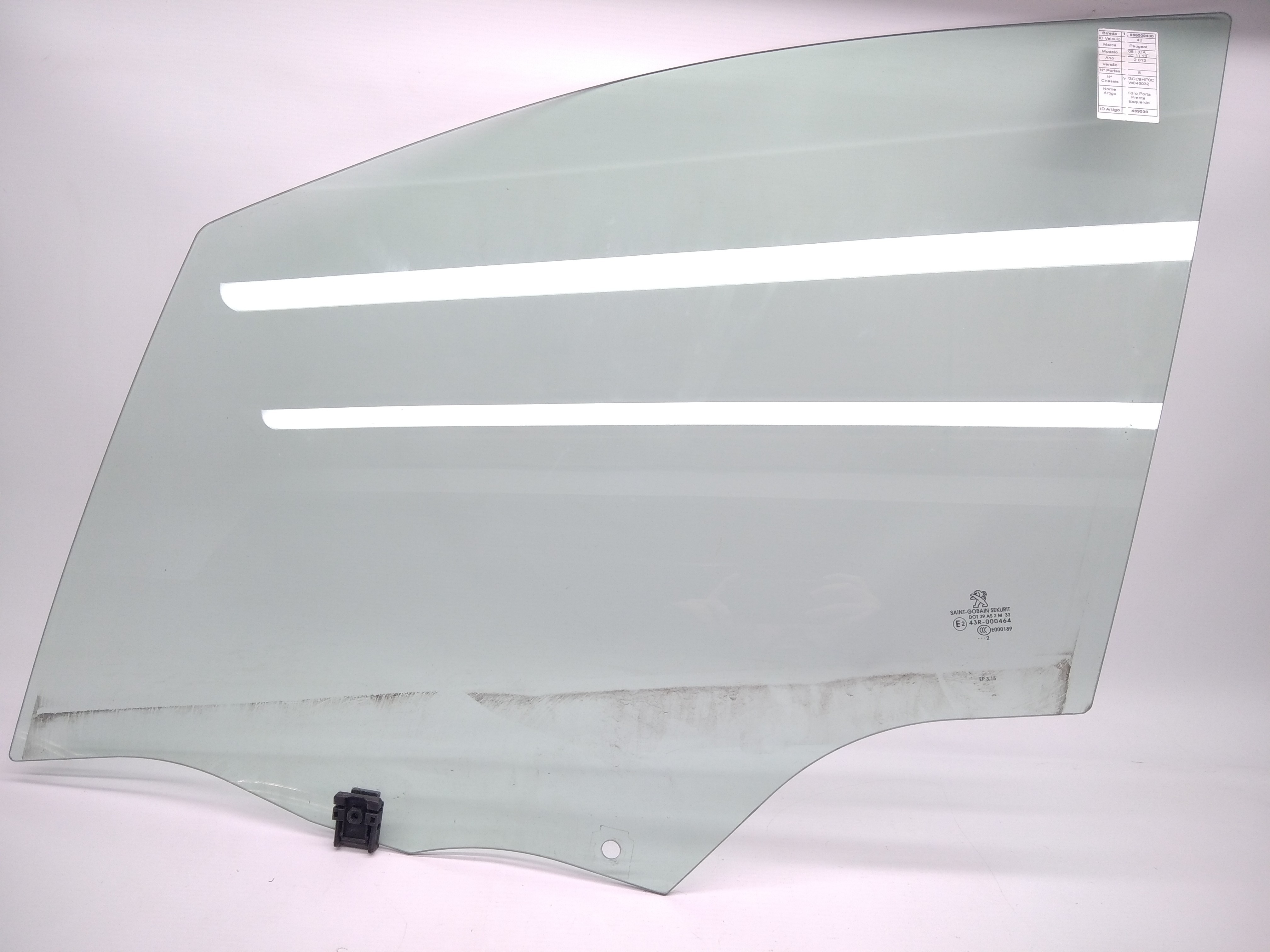 Lève-vitre électrique Avant Droit Pour Peugeot 208 (4 Portes) - Réf. OEM 9673154380, Garantie 1 An